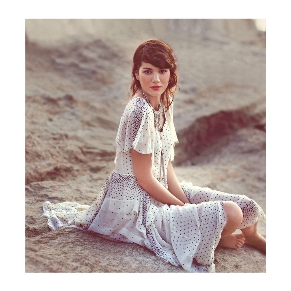 RARE Free People Paquetta Island Tiered Maxi Gown